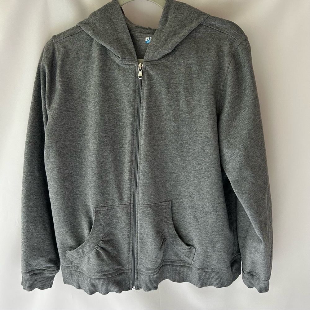 Women’s SB Active Gray Zip-Up Hoodie